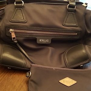 MZ Wallace Dark Grey Handbag
